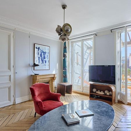 Apartment Center Of Paris With Terrace By Studio Prestige Kültér fotó