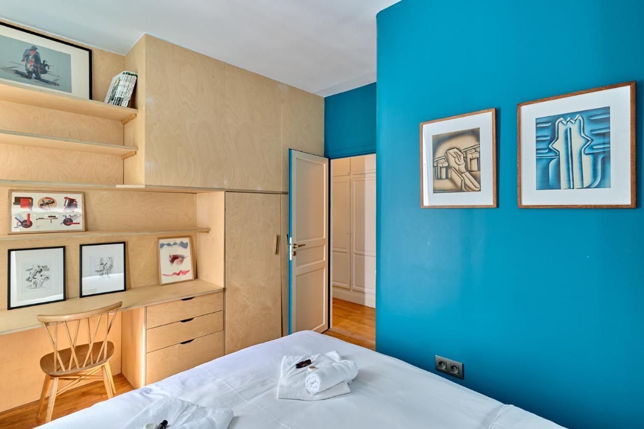 Apartment Center Of Paris With Terrace By Studio Prestige Kültér fotó