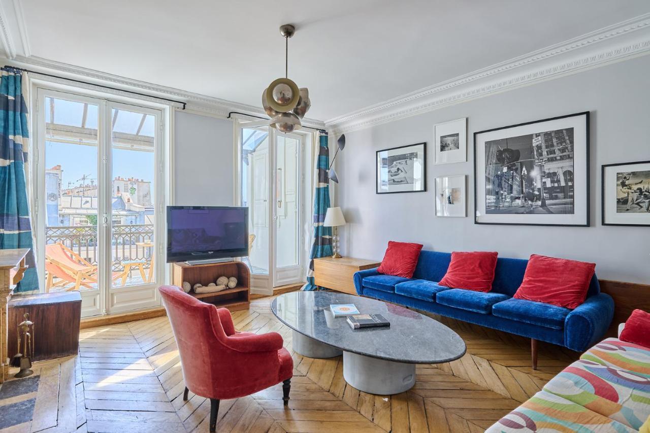 Apartment Center Of Paris With Terrace By Studio Prestige Kültér fotó