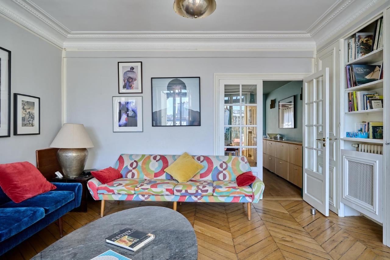 Apartment Center Of Paris With Terrace By Studio Prestige Kültér fotó