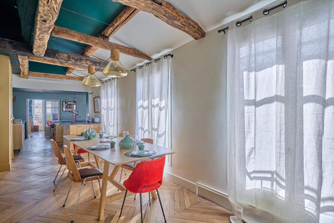 Apartment Center Of Paris With Terrace By Studio Prestige Kültér fotó